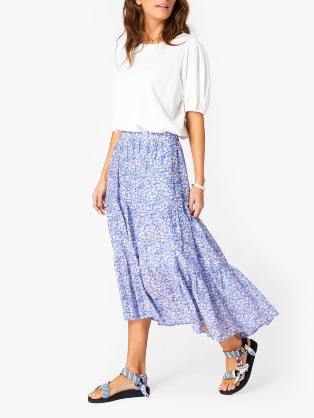 Xirena Iris Skirt in Blue Bell Size Small